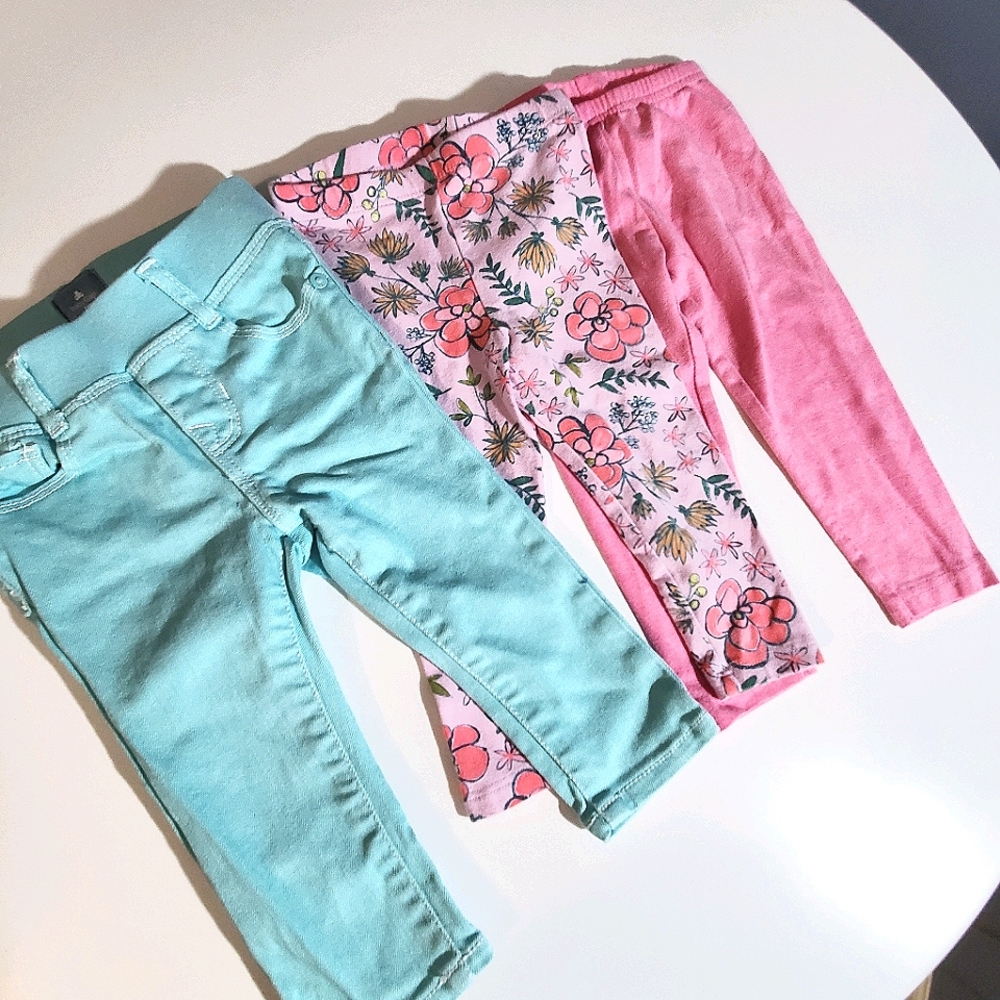 Baby cotton spring 3 pants leggings